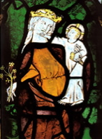 Virgin and Child Stained Glass